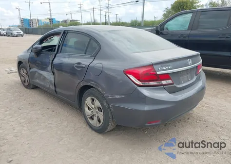 2015 Honda Civic Lx from USA, damaged, VIN 19XFB2F50FE230186